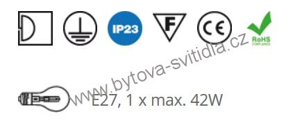 Smarter 9961 BREMEN - Rustikální venkovní lampa IP23, 98cm