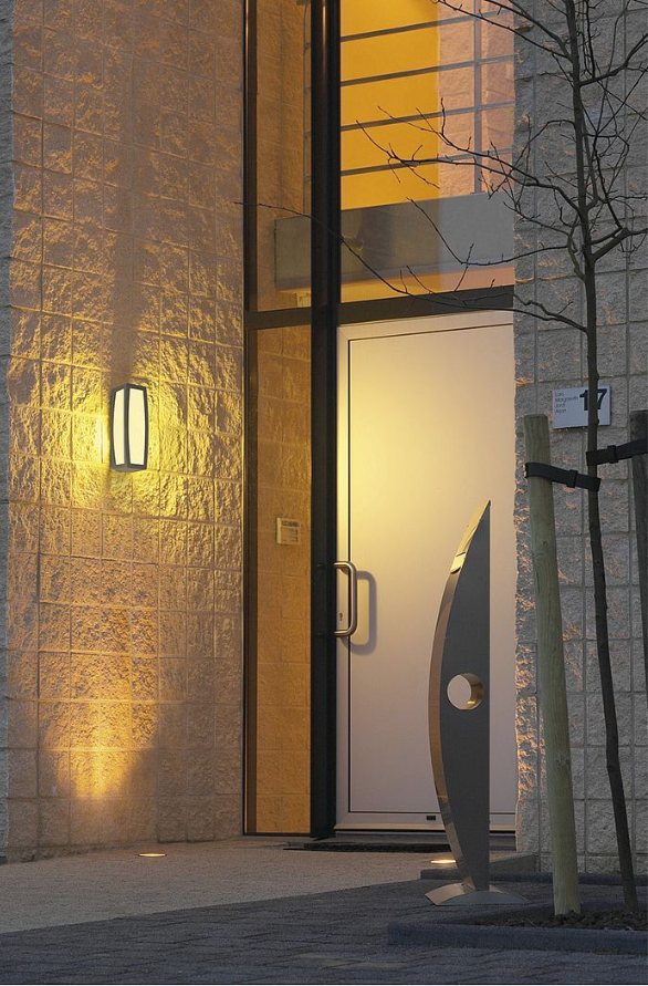 Big White 230085 Meridian box - Nástěnné svítidlo venkovní s pohybovým senzorem