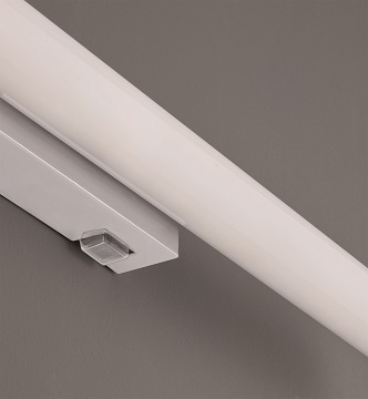 Trio Leuchten 283274106 MATTIMO - Koupelnové LED nástěnné svítidlo s vypínačem, lesklý chrom 4,3W, 4000K, IP44, 40cm