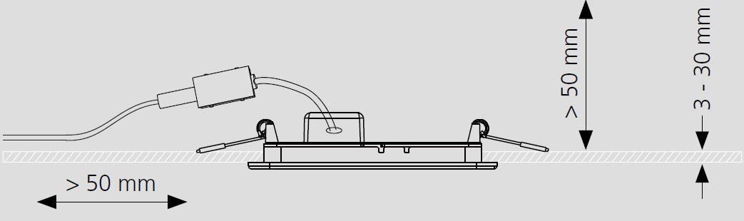 Eglo 99168 FUEVA 5 - LED podhledové svítidlo 16,6 x 16,6cm, 10,5W, 3000K, matný nikl