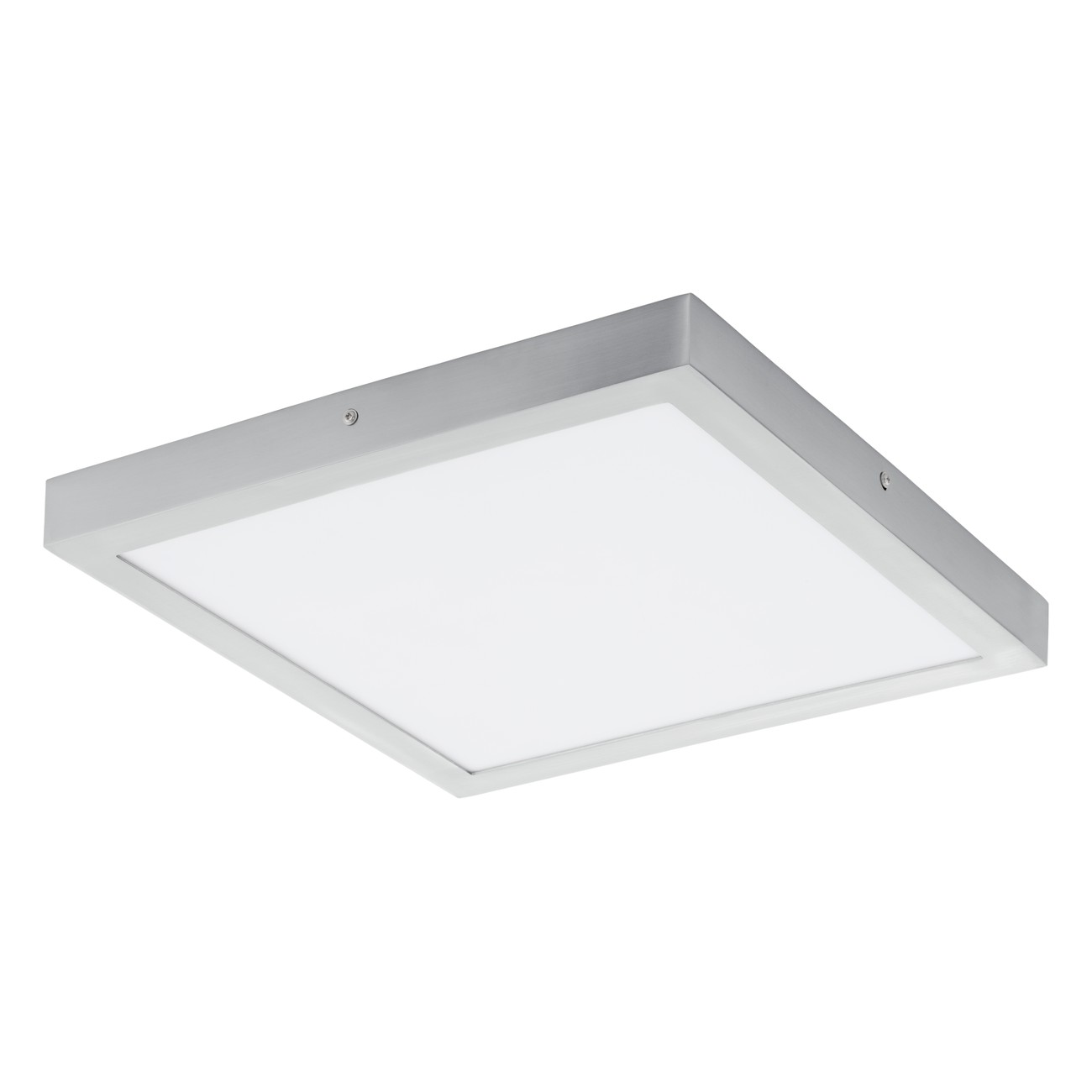 Eglo 97269 FUEVA 1 - LED stropní svítidlo 40 x 40cm, 25W, 4000K, stříbrná
