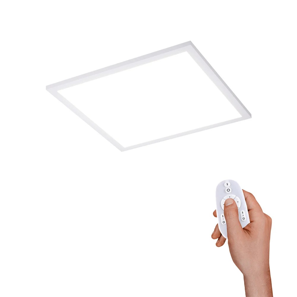 Leuchten Direkt 14532-16 FLAT - LED stropní svítidlo s dálkovým ovladačem, LED 41W, 2700-5000K, 62 x 62cm