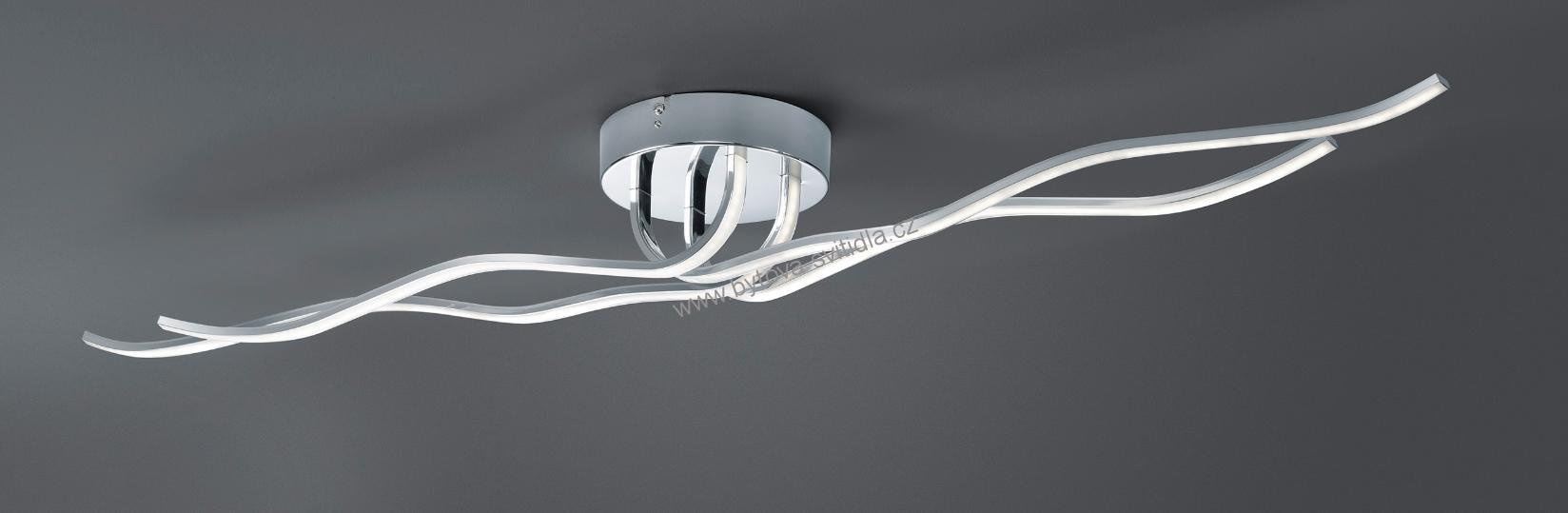 Eglo 99321 RONCADE 1 - LED stropní lustr v černé barvě 21W, 65cm