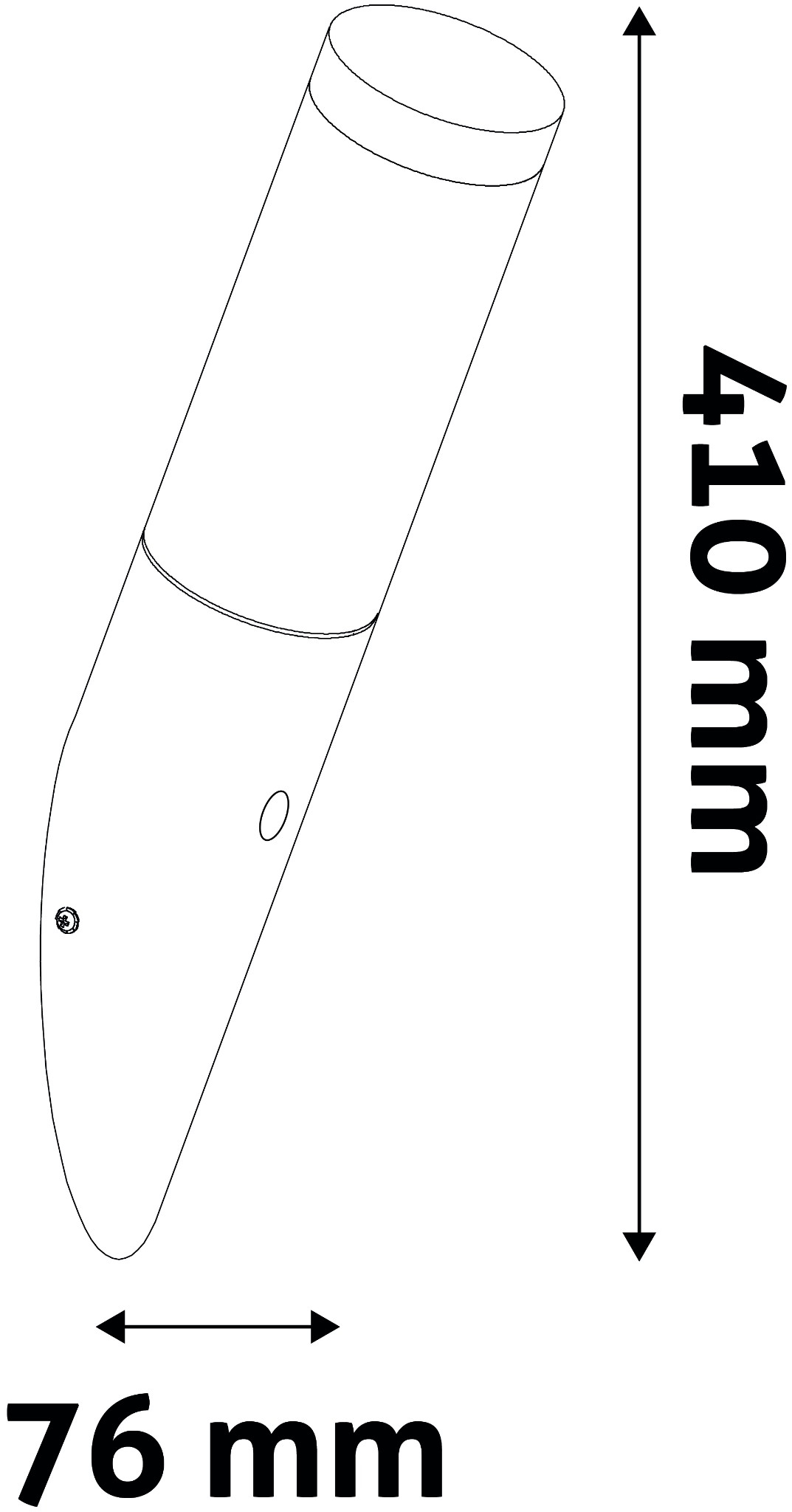 Avide AOLWE27-BOC-S-B BOCA - Venkovní nástěnné černé svítidlo s čidlem, 1 x E27, IP44