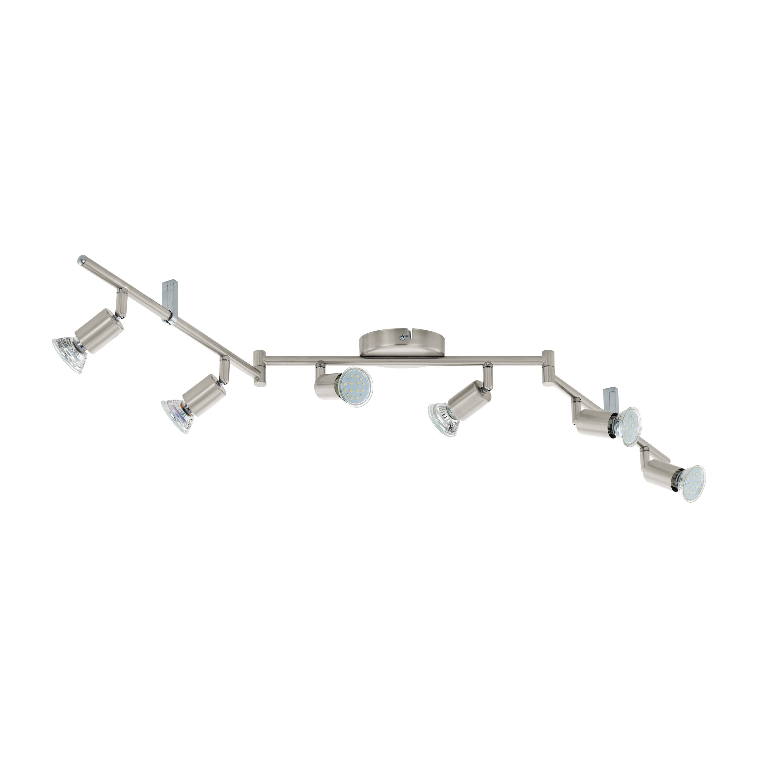 Eglo 92599 BUZZ-LED - LED stropní bodové svítidlo, včetně LED žárovek 6 x 2,8W, šířka max 105cm