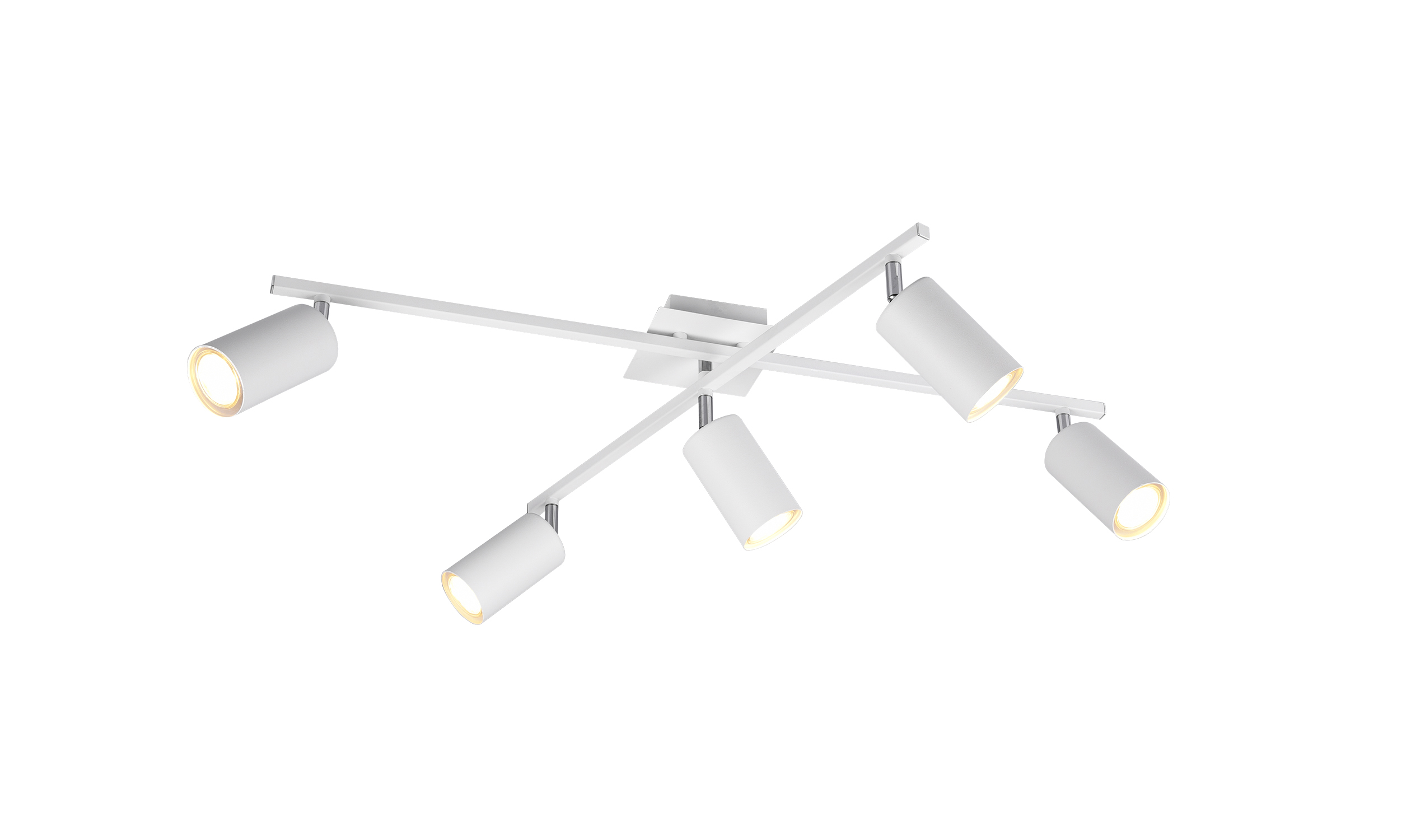 Trio Leuchten 612400501 MARLEY white - Stropní spotové svítidlo v bílé barvě 5 x GU10
