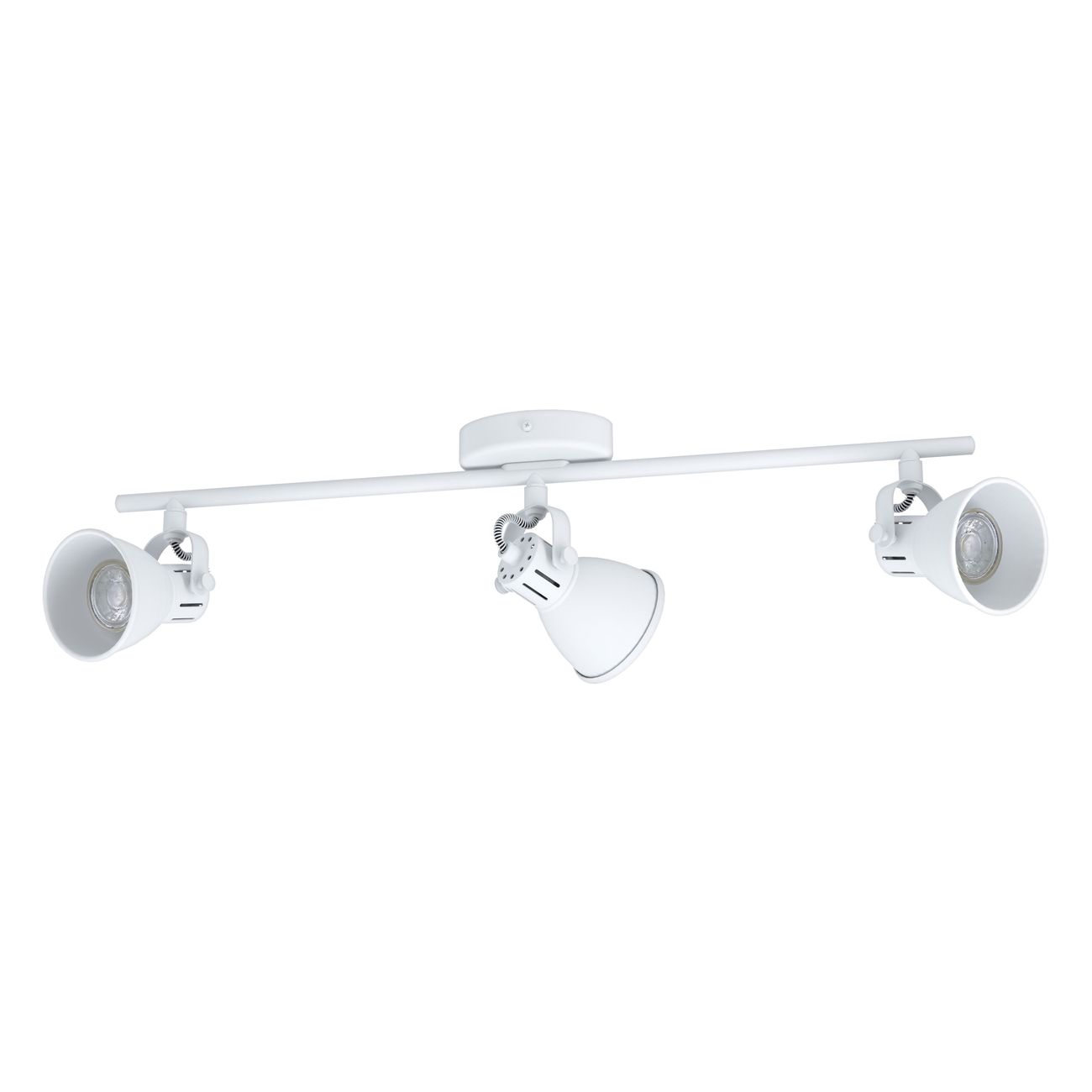 Eglo 98395 SERAS 1 - Retro stropní trojbodové bílé svítidlo + LED žárovky