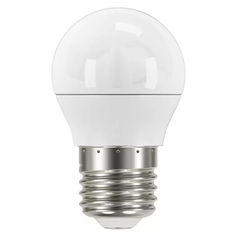 LED žárovka E27 G45, ZQ1121, malá baňka 6W - Neutrální bílá, 4100K