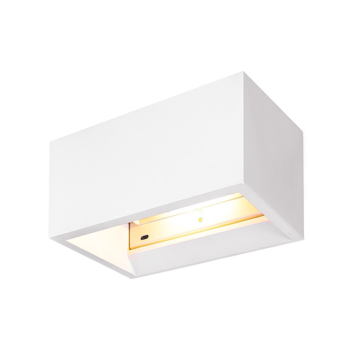 BIG WHITE / SLV 1002238 PLASTRA - Nástěnné sádrové svítidlo 1 x R7S