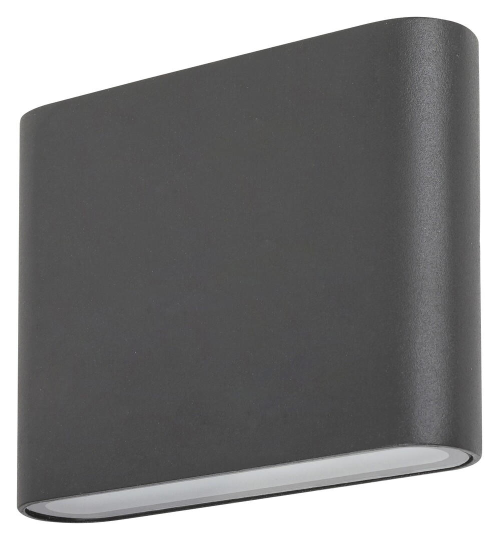 Rabalux 7951 NESNA - LED venkovní nástěnné svítidlo v antracitové barvě, 6W, 3000K, IP54