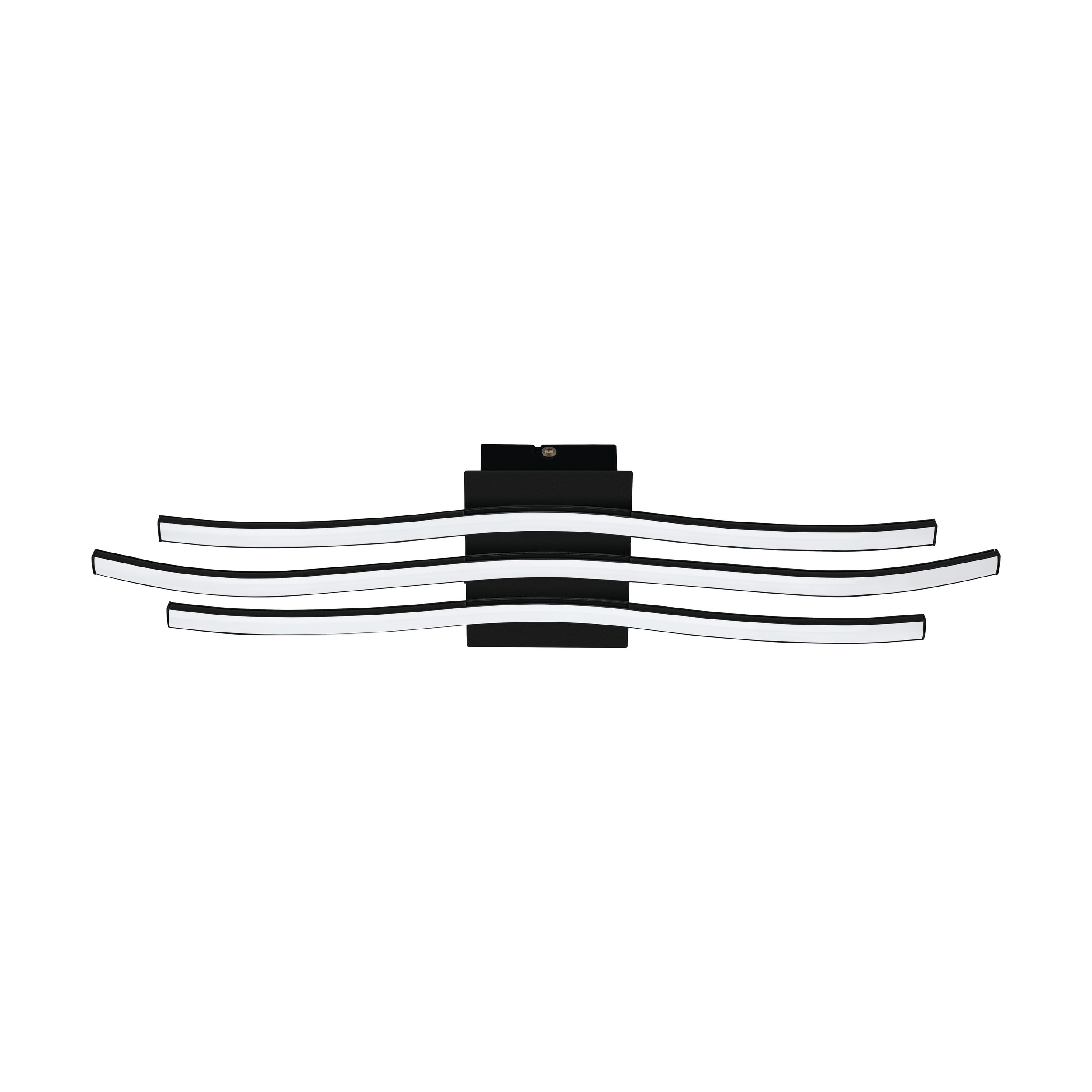 Eglo 99321 RONCADE 1 - LED stropní lustr v černé barvě 21W, 65cm