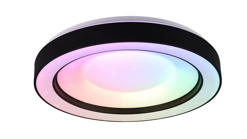 Trio Leuchten R65091032 ARCO - Stropní LED RGB svítidlo s dálkovým ovladačem, LED 22W, 2700-6000K, Ø 49cm