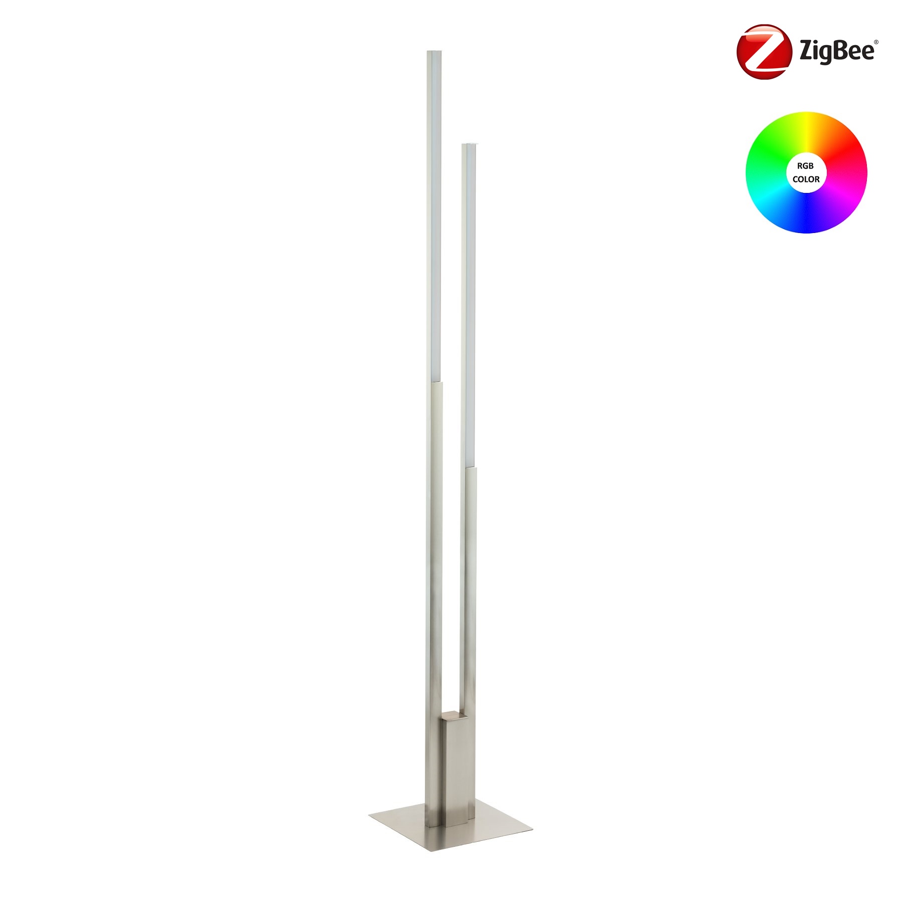 Eglo ZIGBEE 900078 FRAIOLI-Z - Stojací LED RGB lampa ovládaná ovladačem, nebo z mobilní aplikace, LED 34W, 175,5cm