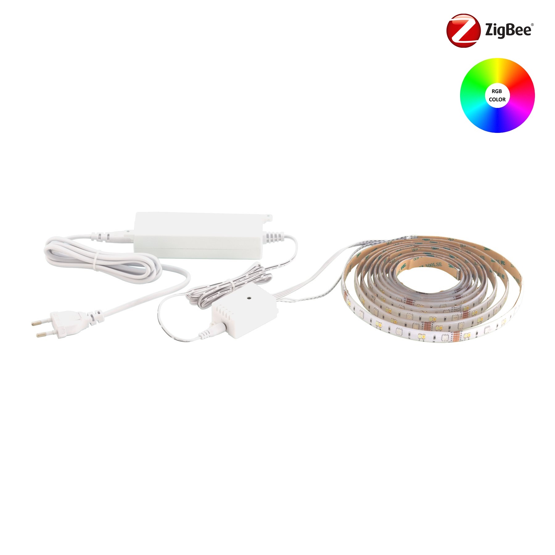 Eglo ZIGBEE 99686 LED STRIPE-Z - Chytrý RGB LED pásek, ovládání ovladačem nebo z mobilní aplikace, délka 5 metrů, 9,2W / BEZ DO