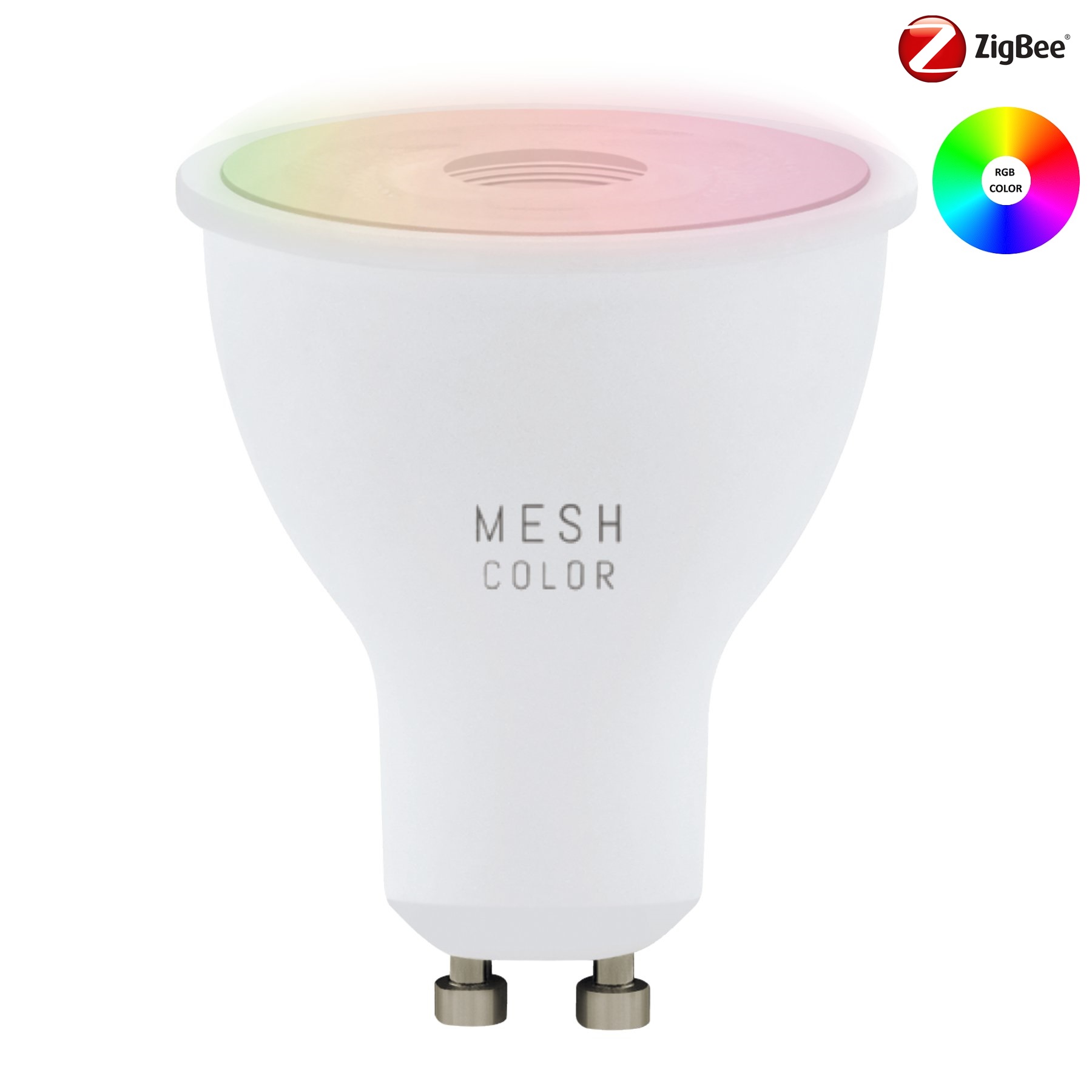 Eglo ZIGBEE 12251 SMART LED BULB GU10 - Chytrá LED RGB žárovka , ovládání ovladačem nebo z mobilní aplikace, LED 5W, 2700-6500K + RGB