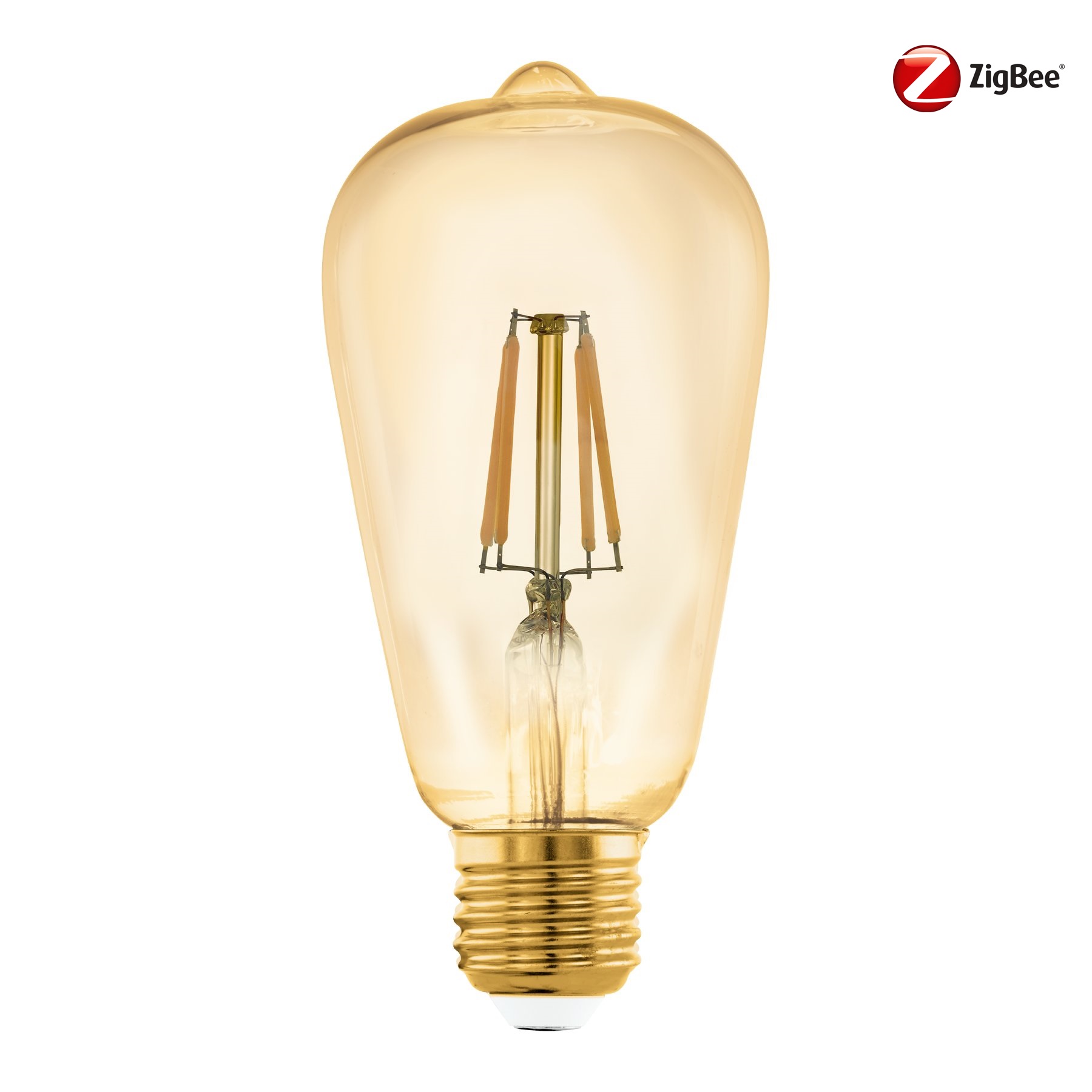Eglo ZIGBEE 12222 SMART LED BULB RETRO - Retro stmívatelná žárovka ovladačem, nebo z mobilní aplikace, E27 ST64, 5,5W, 2200K, bez DO