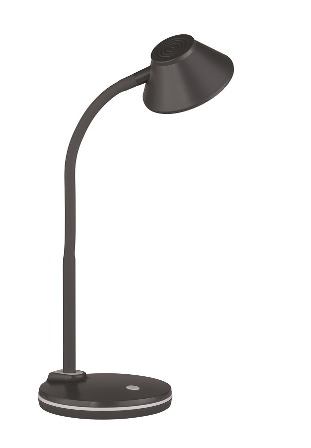 Trio Leuchten R52191187 BERRY - LED stolní lampička ve stříbrné barvě, LED 3,2W, 3000K, výška 33cm