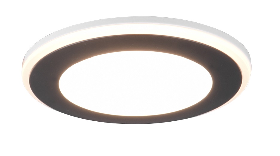 Trio Leuchten 652310132 AURA - LED podhledové svítidlo v bílo černé barvě, LED 5W, 3000K, Ø 8cm