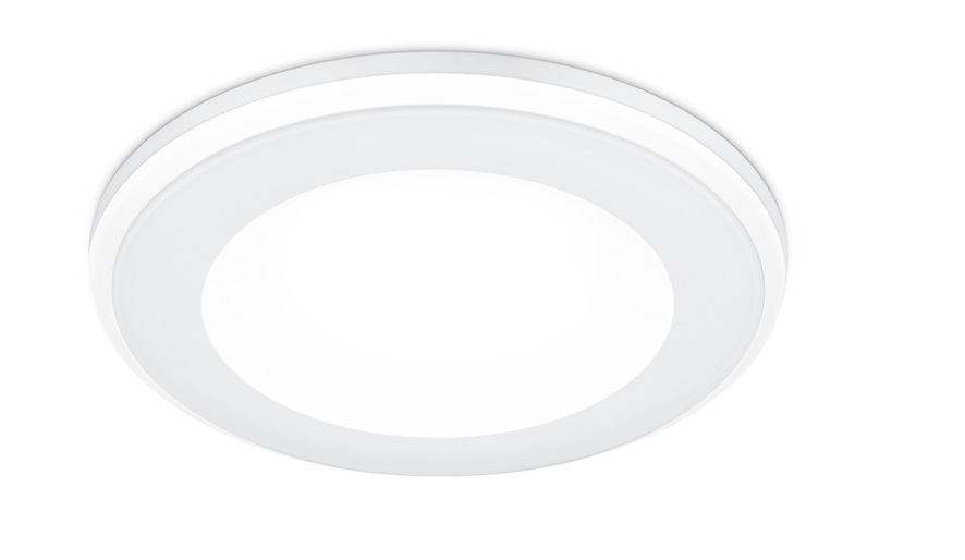 Trio Leuchten 652310131 AURA - LED podhledové svítidlo v bílé barvě, LED 5W, 3000K, Ø 8cm
