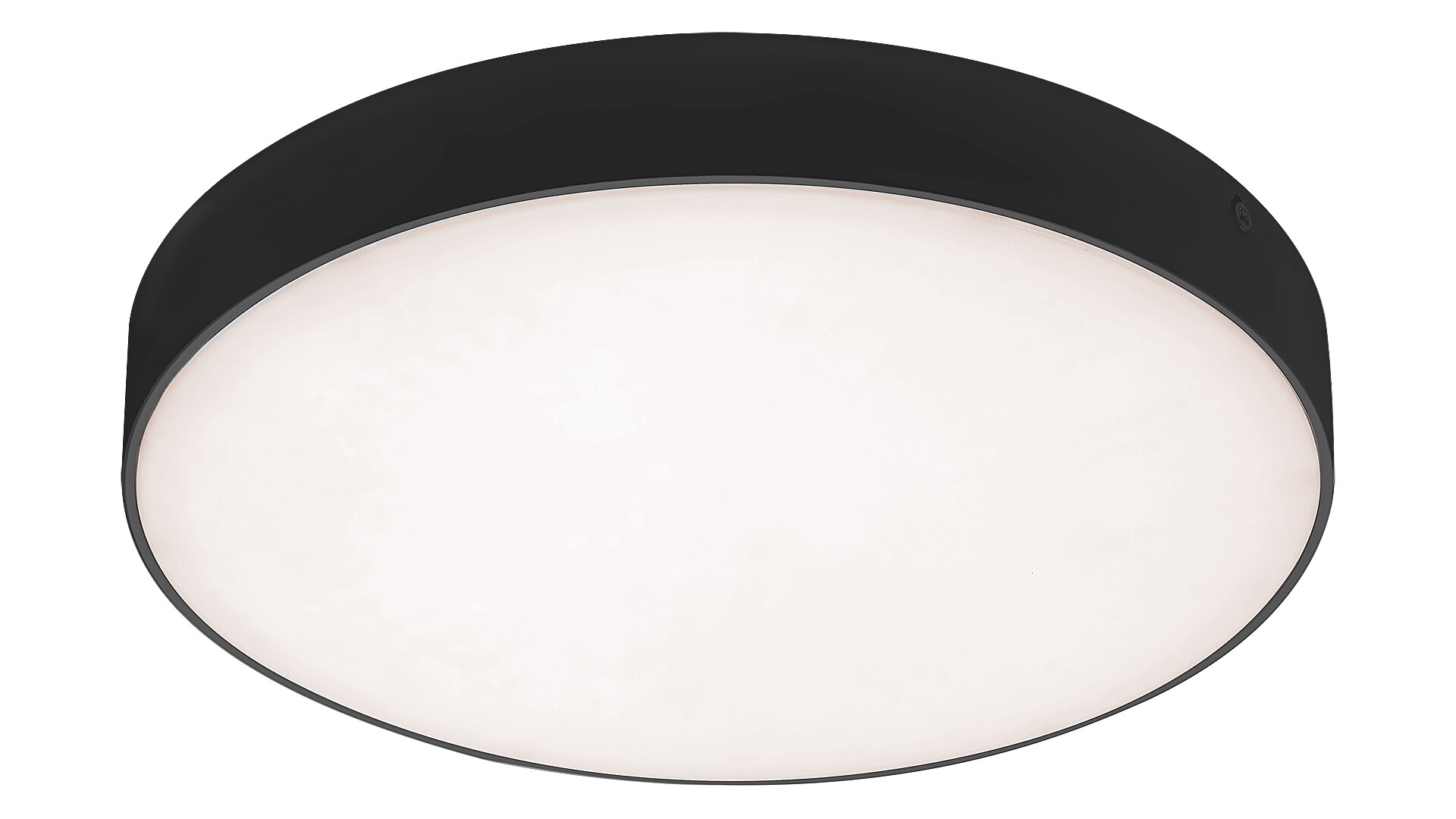 Rabalux 7898 TARTU - LED moderní venkovní stropní nebo nástěnné svítidlo v černé barvě, 24W, 2800K, 4000K, 6000K, IP44, Ø 30cm