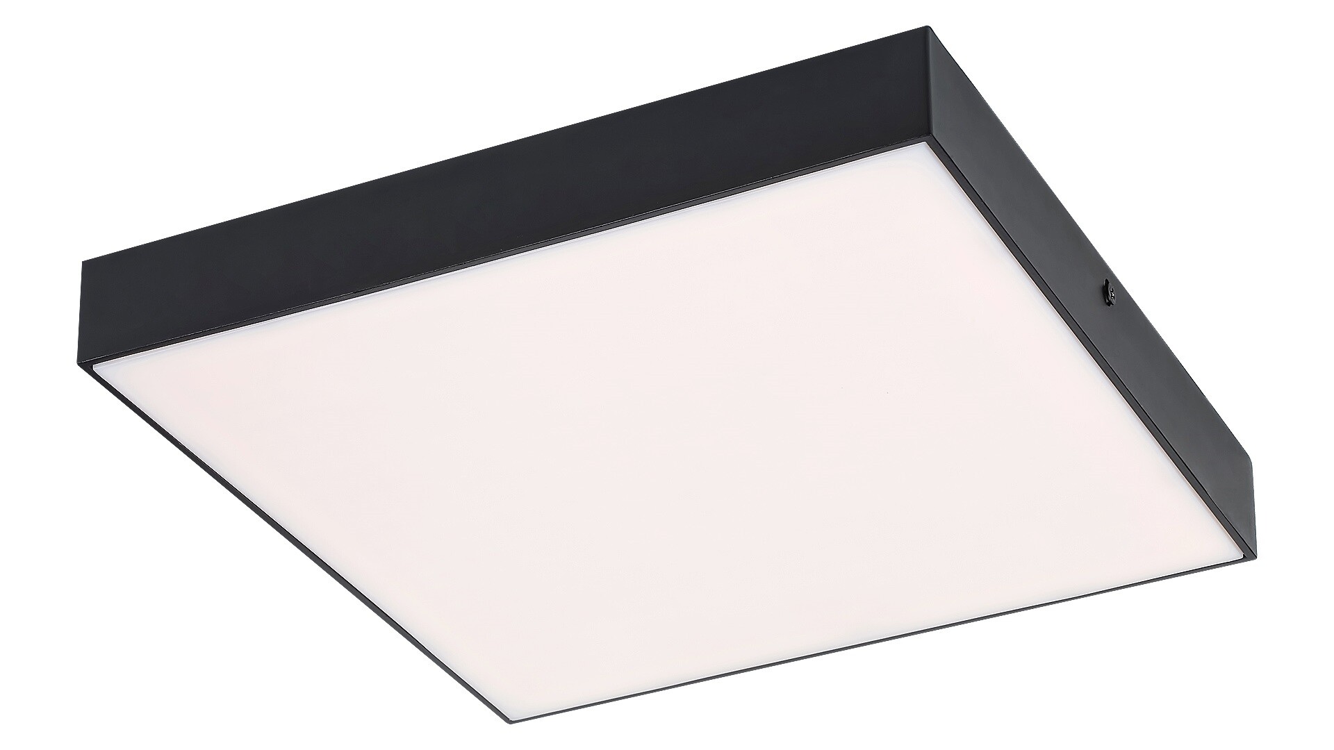 Rabalux 7899 TARTU - LED moderní venkovní stropní nebo nástěnné svítidlo v černé barvě, 18W, 2800K, 4000K, 6000K, IP44, 17,5 x 17,5cm