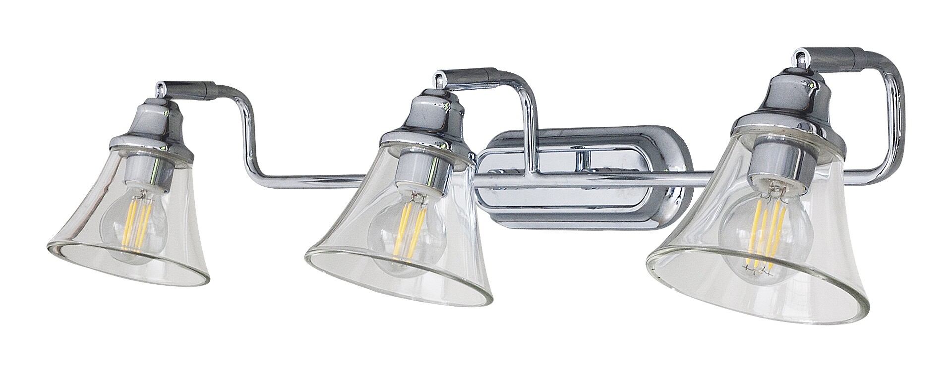 Rabalux 3209 ANTOINE - Nástěnné nebo stropní svítidlo do koupelny v retro stylu, 3 x E14, IP44, 65cm