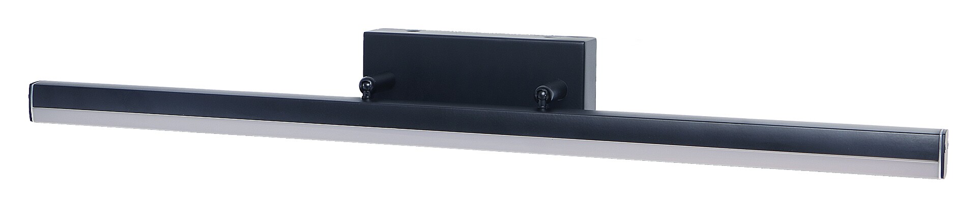 Rabalux 2166 EVAN - Nástěnné naklápěcí LED svítidlo do koupelny k zrcadlu v černé barvě, LED 12W, 4000K, 49cm, IP44