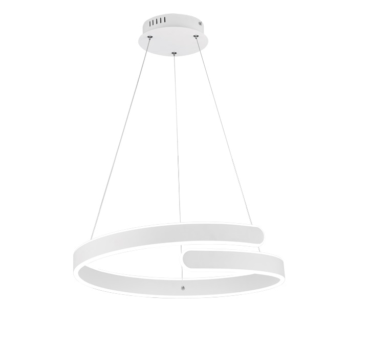 Trio Leuchten R37071131 PARMA - Vypínačem stmívatelné LED závěsné svítidlo LED 37W, 4000K, Ø 50cm