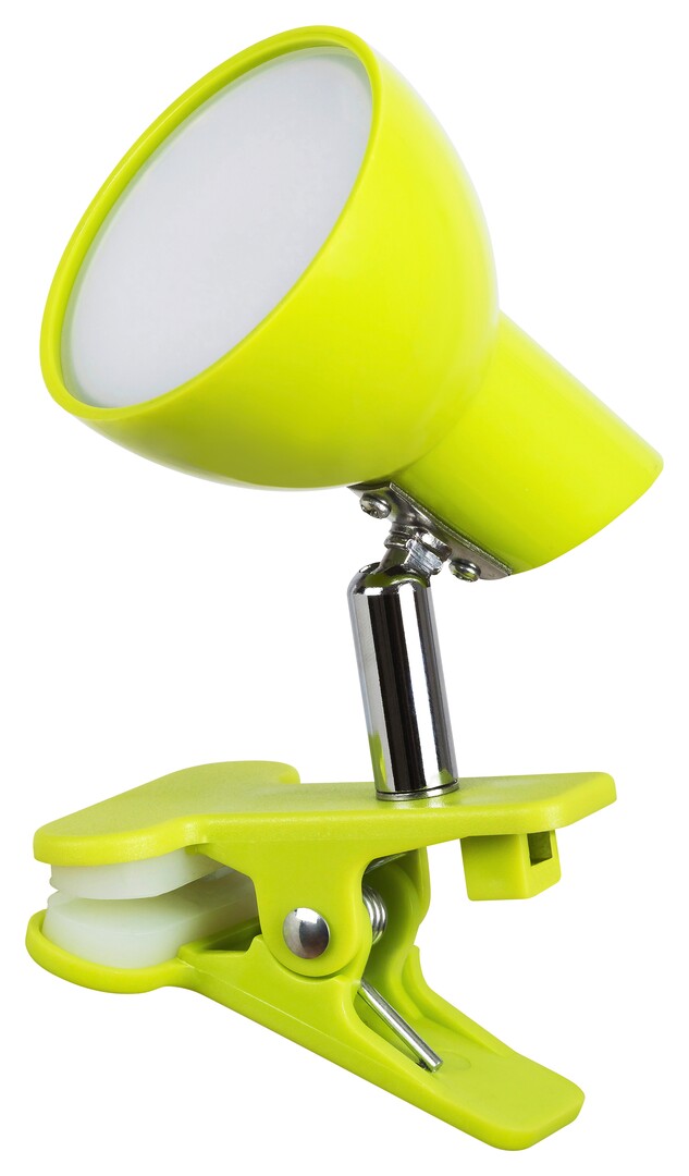 Rabalux 1481 NOAH - Stolní LED lampička se skřipcem na desku stolu nebo poličku v zelené barvě, LED 5W, 3000K