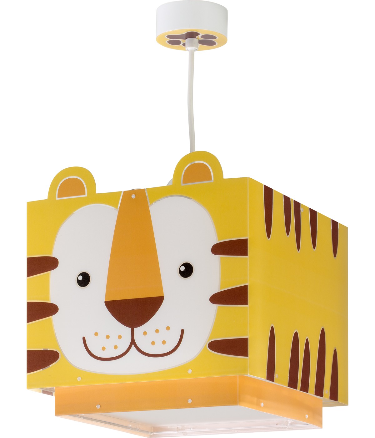 Dalber 64562 LITTLE TIGER - Dětský lustr s tygříkem + Dárek LED žárovka