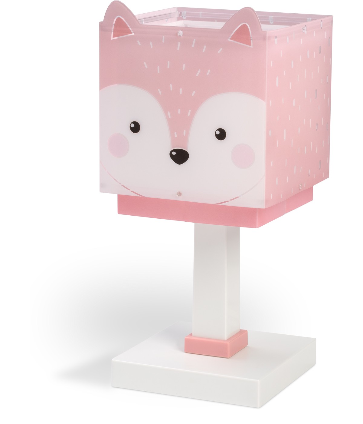 Dalber 64581 LITTLE FOX - Dětská stolní lampička s motivem lištičky + Dárek LED žárovka