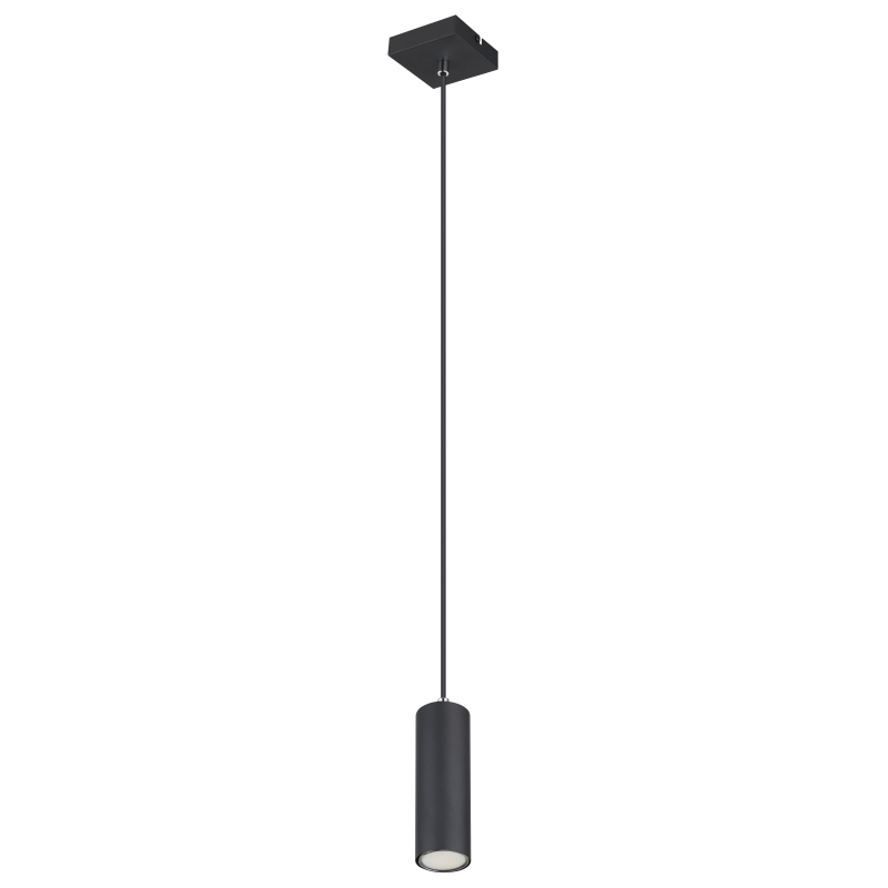 Globo 57911HB ROBBY - Závěsné barové svítidlo v černé barvě 1 x GU10, Ø 6cm