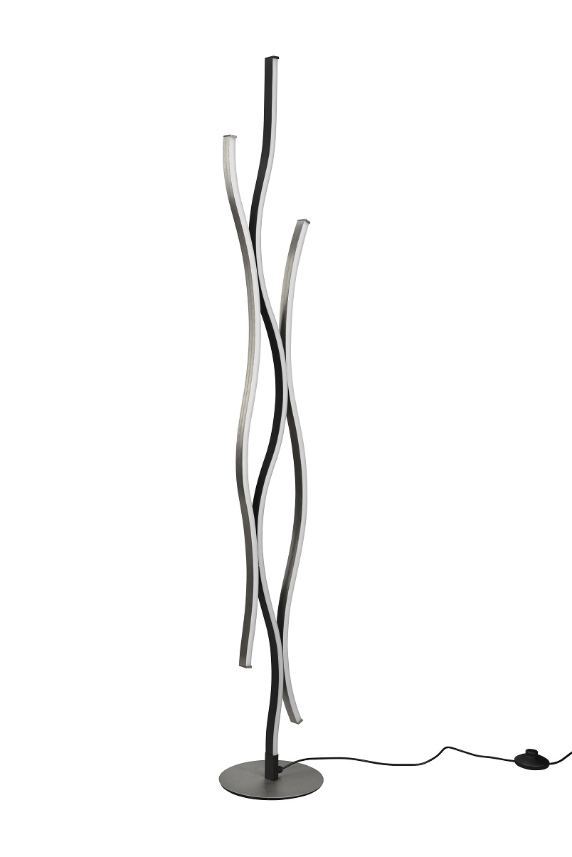 Trio Leuchten 441210305 BLAZE - Stmívatelná LED stojací lampa se změnou barvy světla, LED 28W, 2300+3000+4000K, 138cm