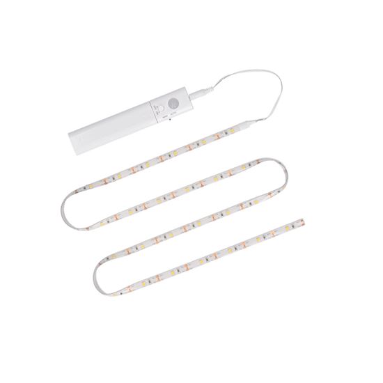 Solight WM56 - LED světelný pásek s pohybovým senzorem, 4x AAA, 1 metr, IP20
