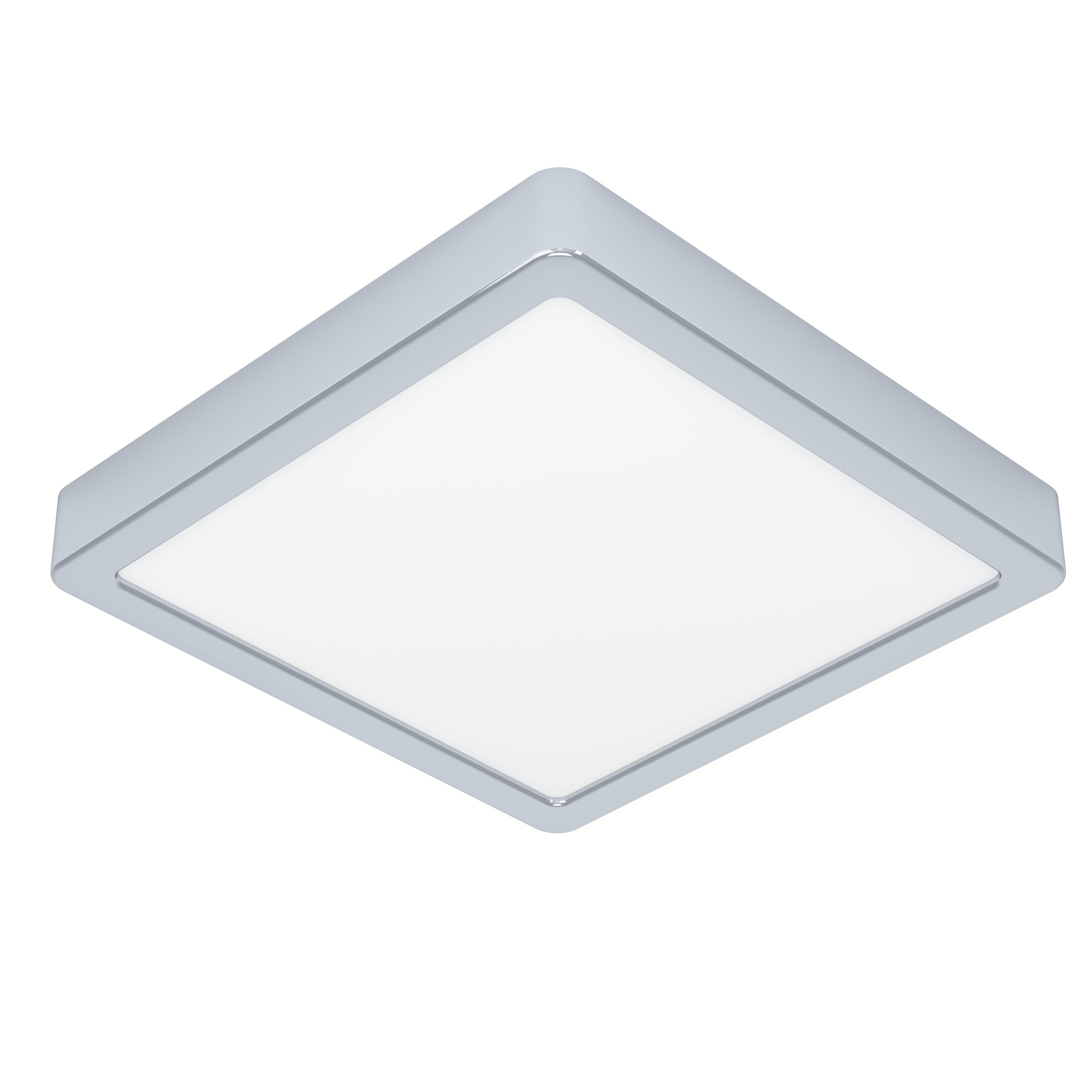 Eglo 900651 FUEVA 5 IP44 - LED stropní koupelnové svítidlo, 21 x 21cm, 17W, 3000K, IP44, chrom