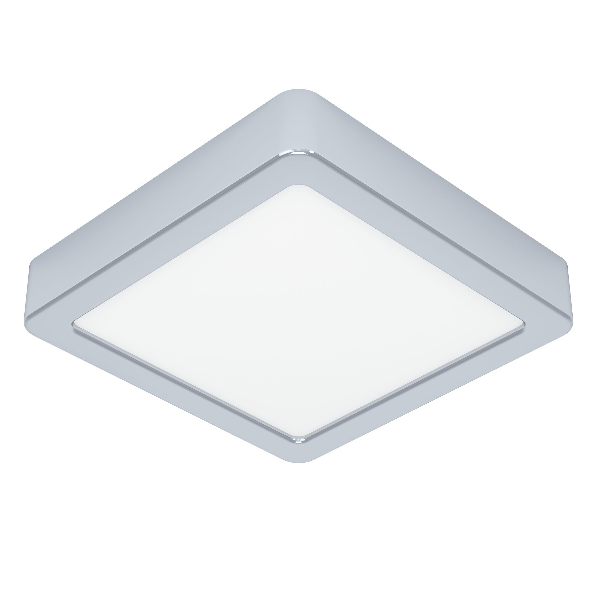 Eglo 900649 FUEVA 5 IP44 - LED stropní koupelnové svítidlo, 16 x 16cm, 11W, 3000K, IP44, chrom