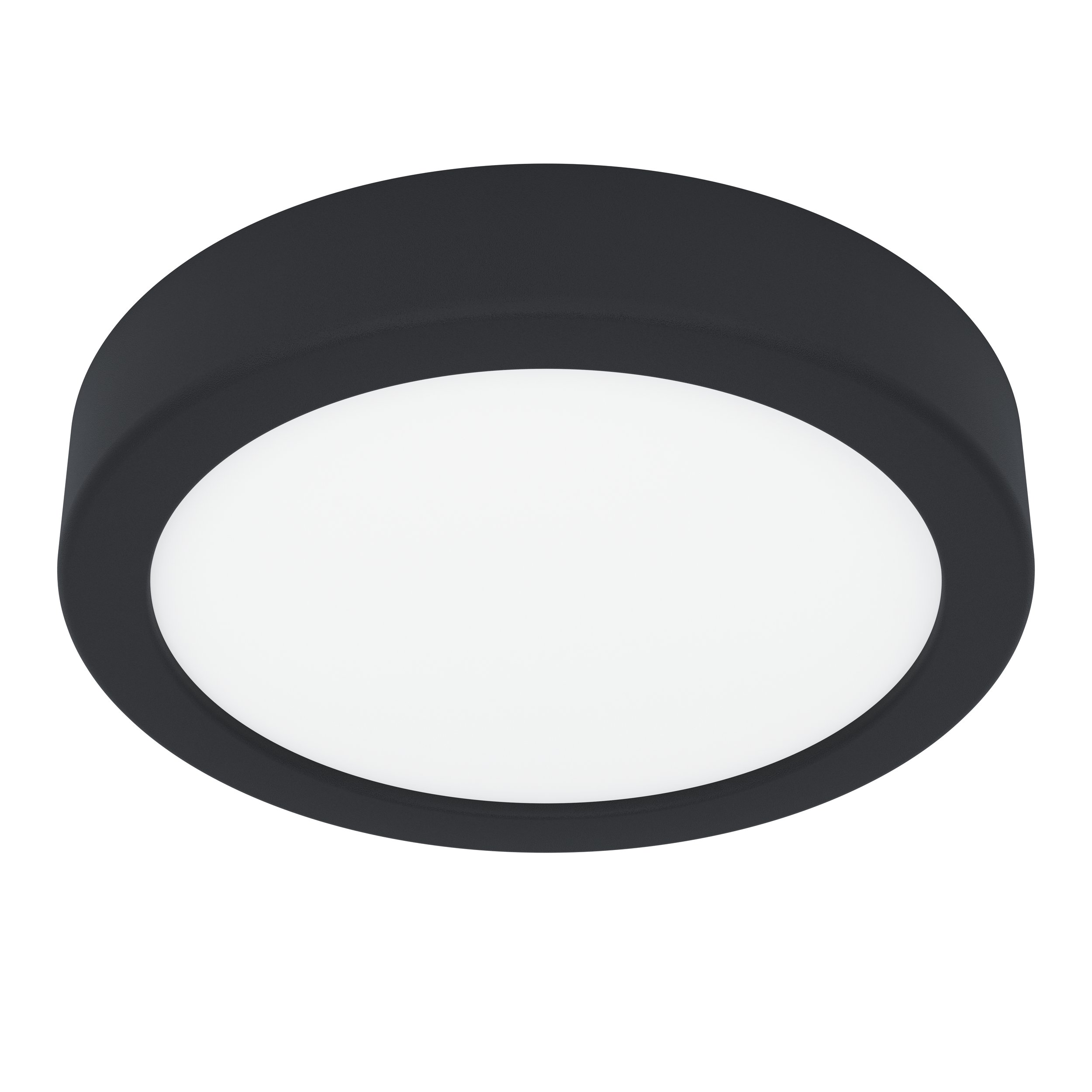 Eglo 900637 FUEVA 5 IP44 - LED stropní černé koupelnové svítidlo, Ø 16cm, 11W, 3000K, IP44