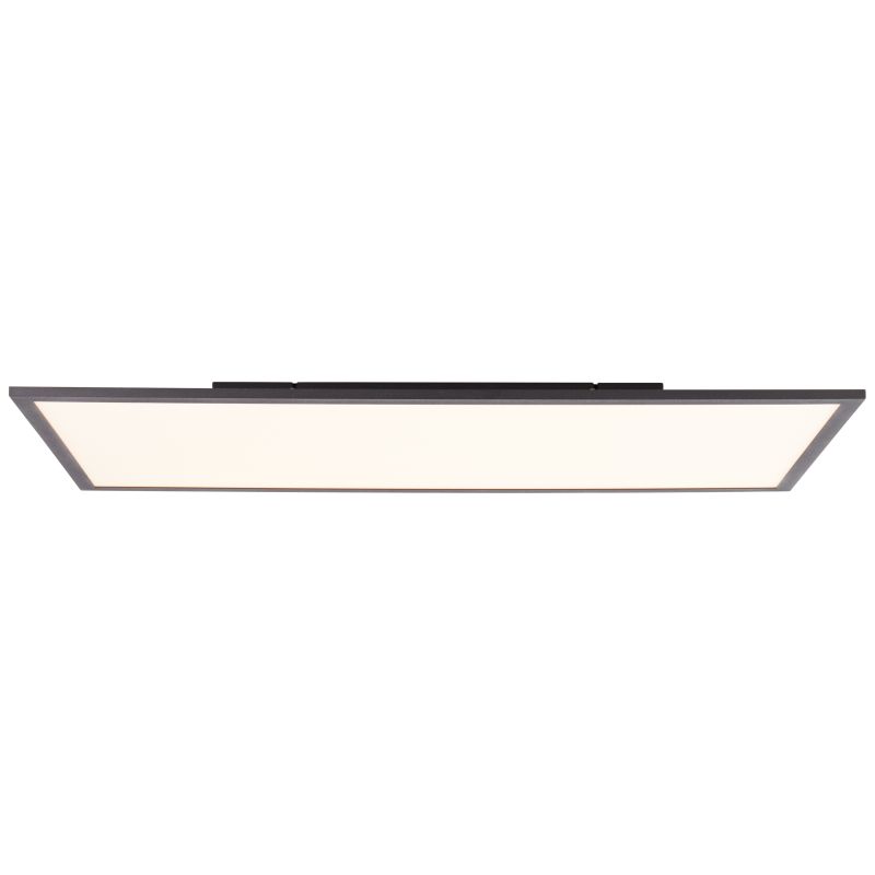 Brilliant G99299/76 JACINDA - LED obdelníkové stropní svítidlo v černé barvě, 37W, 2700-6500K, 3800lm, 80 x 40cm