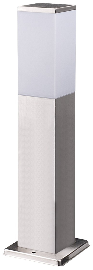 Avide AOLPE27-PAN-SN PANAMA- Venkovní stojací stříbrná lampa, 1 x E27, IP44, 50cm