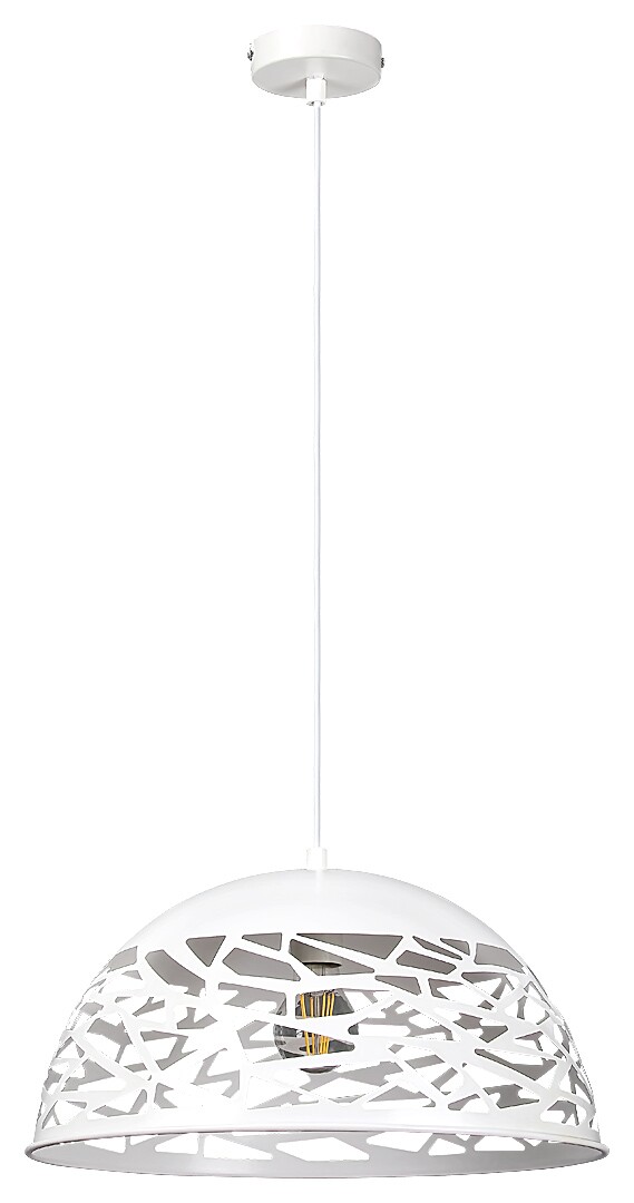 Rabalux 5085 NORENA - Kuchyňské závěsné svítidlo v bílé barvě, 1 x E27, Ø 40cm