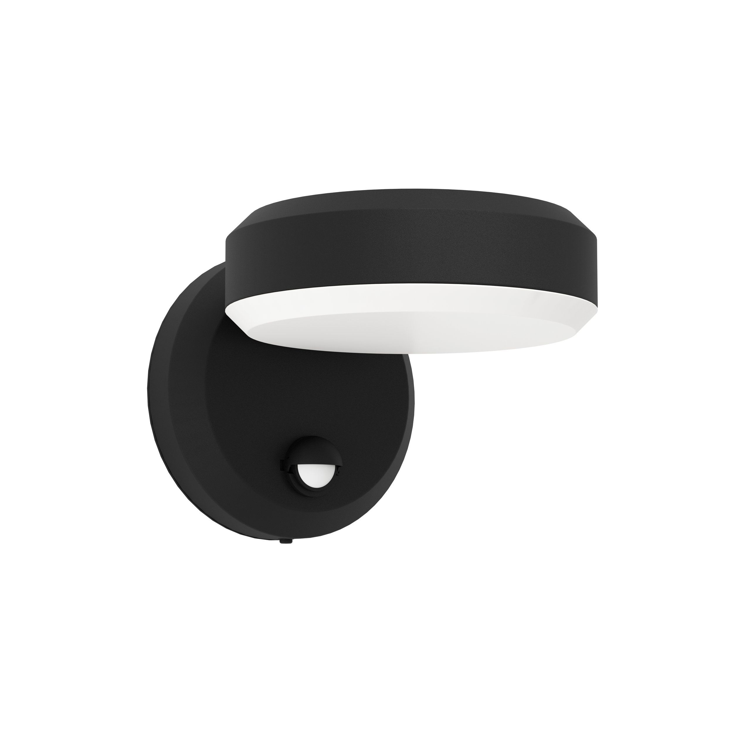 Eglo 900674 FORNACI LED - Venkovní nástěnné svítidlo s čidlem v černé barvě, LED 8,7W, 3000K, IP54
