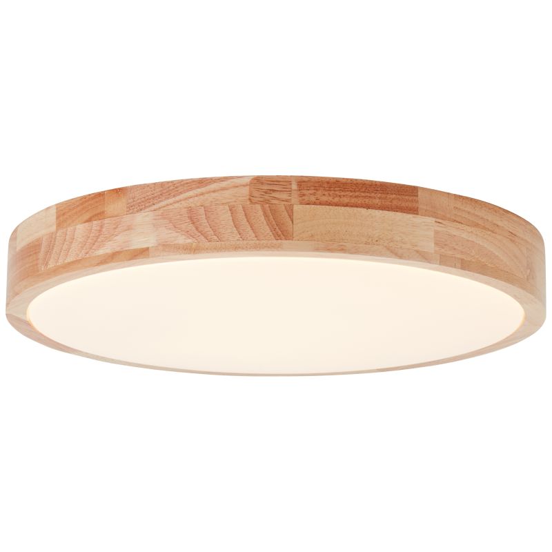 Brilliant G99524/75 SLIMLINE - Stropní LED dřevěné svítidlo, LED 22W, 3000K, Ø 39cm