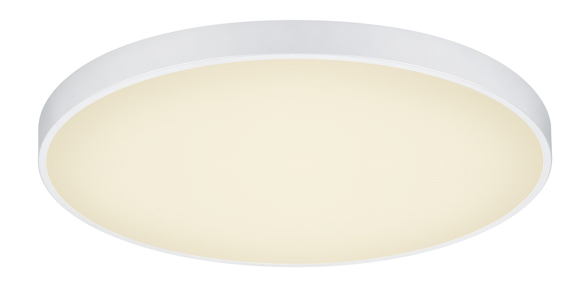 Trio Leuchten 627417531 WACO - Stropní bílé kulaté svítidlo stmívatelné nástěnným stmívačem, LED 102W, 2300 + 3000+ 4000K, Ø 75cm