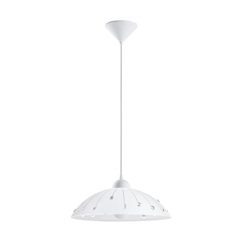 Eglo 96073 VETRO - Kuchyňský lustr s alabastrovým skleněným stínidlem, 1 x E27, Ø 35cm