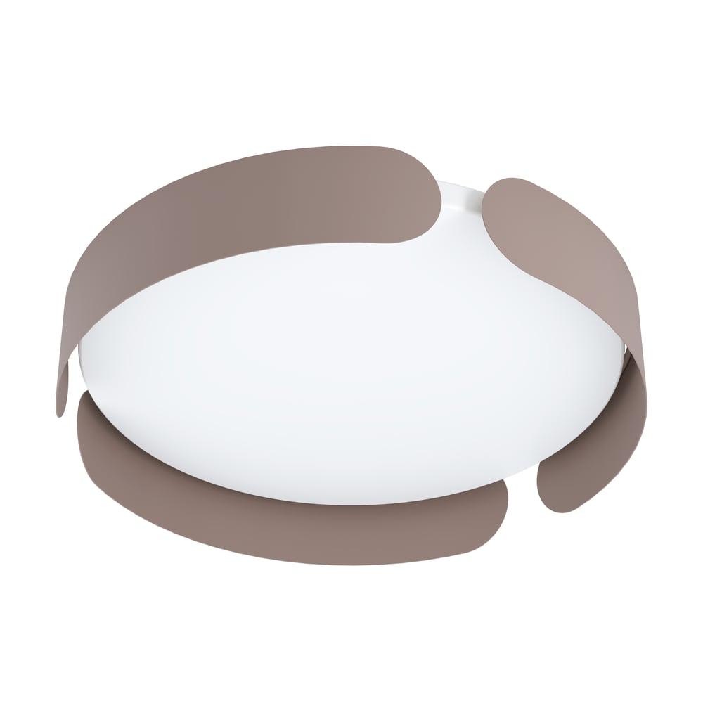 Eglo 99623 VALCASOTTO - Stropní LED svítidlo v kávové barvě, LED 24W, 3000K, Ø 37cm