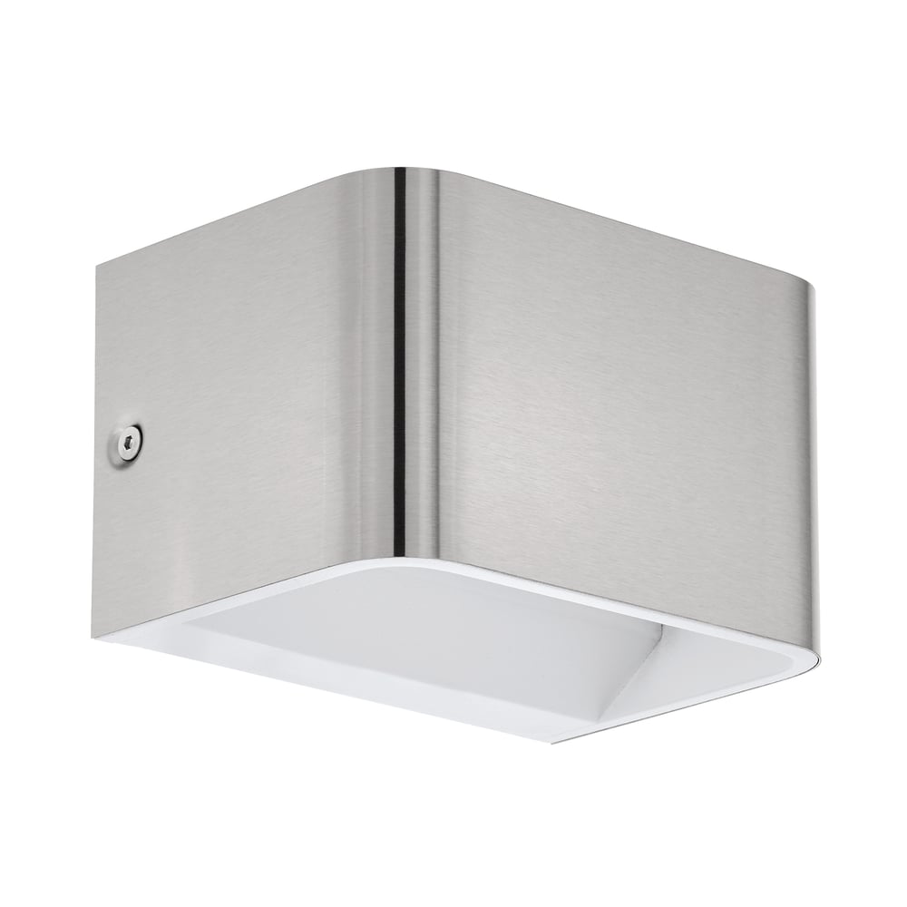 Eglo 98424 SANIA - LED moderní nástěnné svítidlo v satinovaném niklu, LED 6W, 3000K