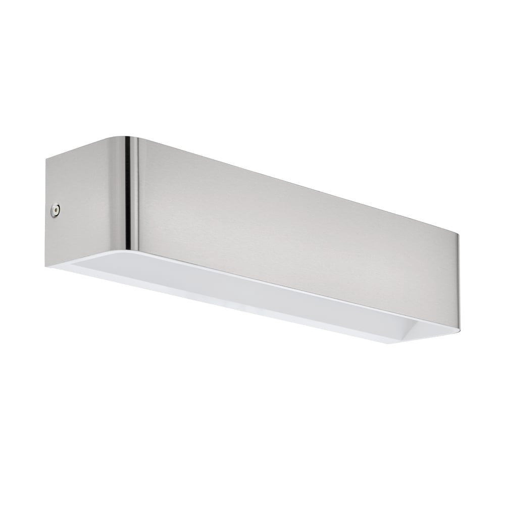 Eglo 98426 SANIA - LED moderní nástěnné svítidlo v satinovaném niklu, LED 12W, 3000K