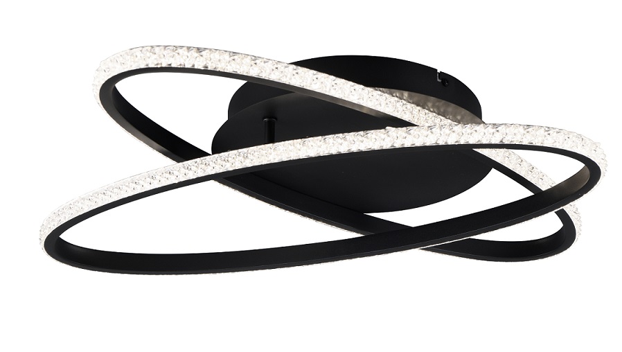 Trio Leuchten R67802132 LANE - Stropní lustr stmívatelný klasickým vypínačem, LED 27W, 4000K, 3500lm, Ø 58cm