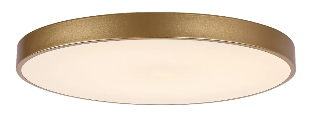 Rabalux 71038 TESIA - LED stropní svítidlo ve zlaté barvě s dálkovým ovladačem, Ø 60cm, 60W, 3000 - 6000K