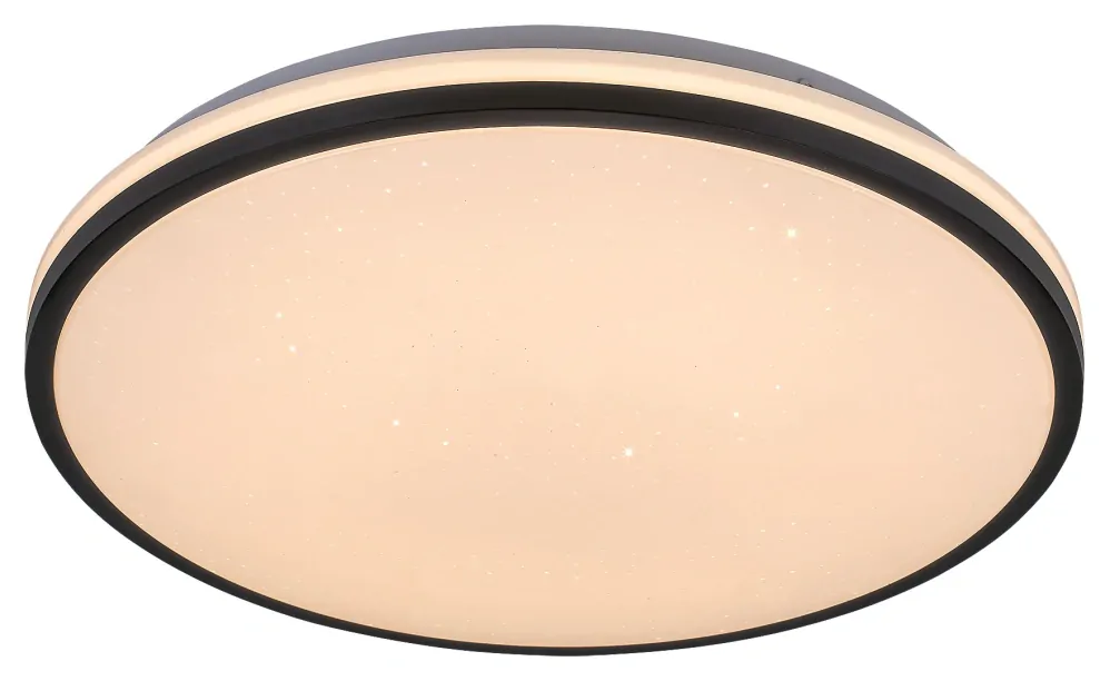 Rabalux 3054 SLAVA - Stropní koupelnové svítidlo v černé barvě, LED 18W, 1170lm, 4000K, Ø 33cm
